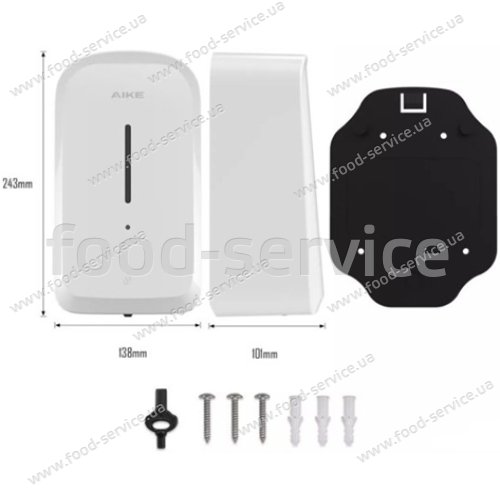 Автоматический дозатор для жидкого мыла Berg AK1220 белый 1л